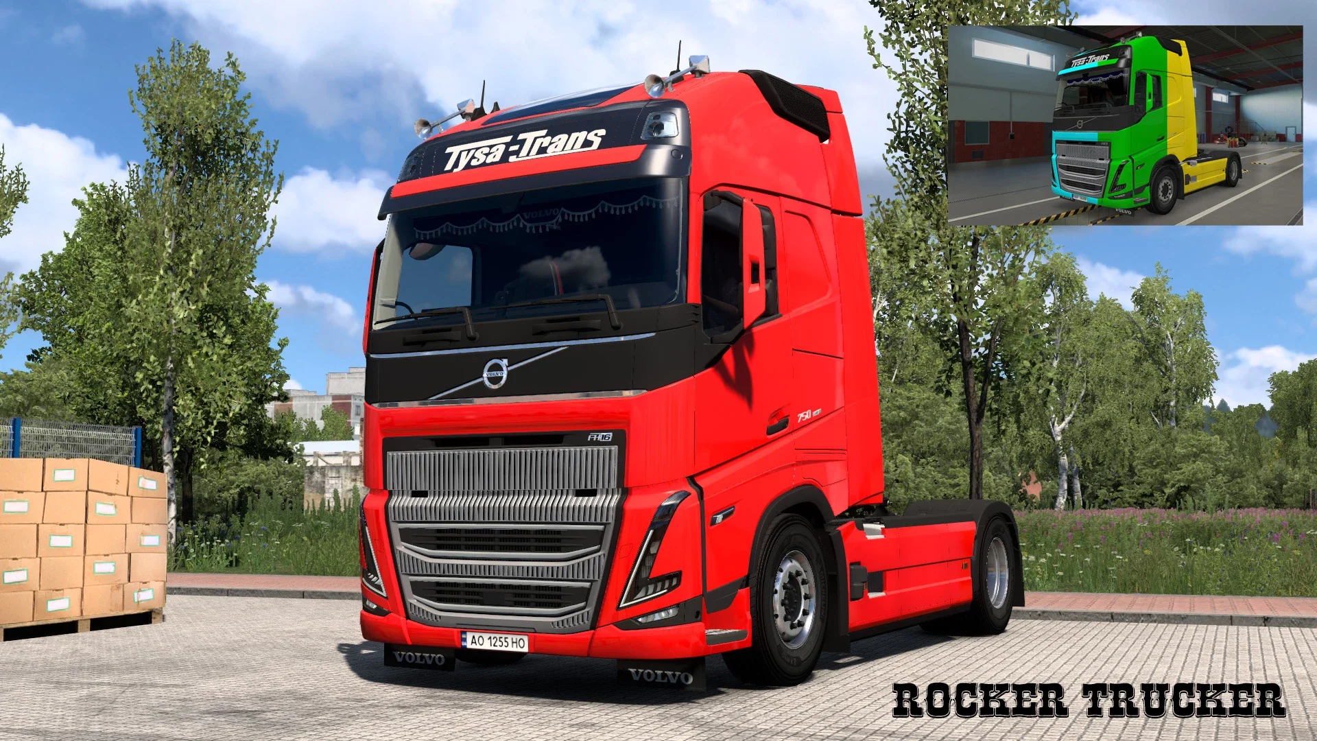 Tysa Trans Skins for Volvo FH 4/5/6 v1.0