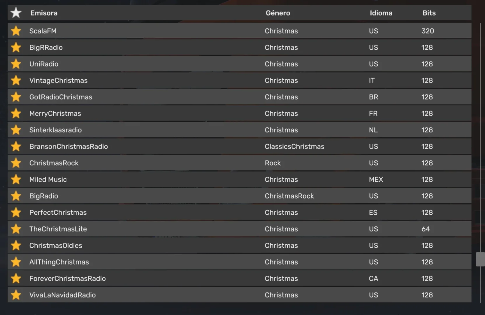 Christmas radio stations V2.0 2