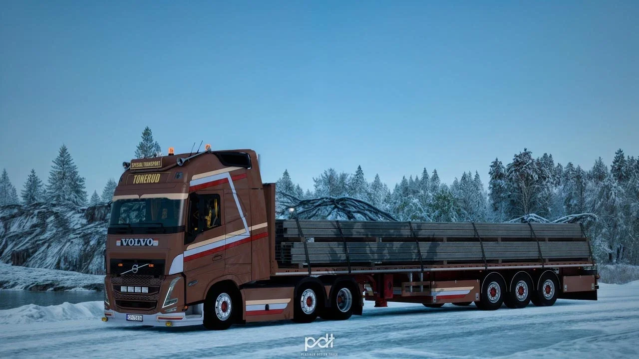 Volvo FH5 Tonerud Transport + Trailer v2.0 4