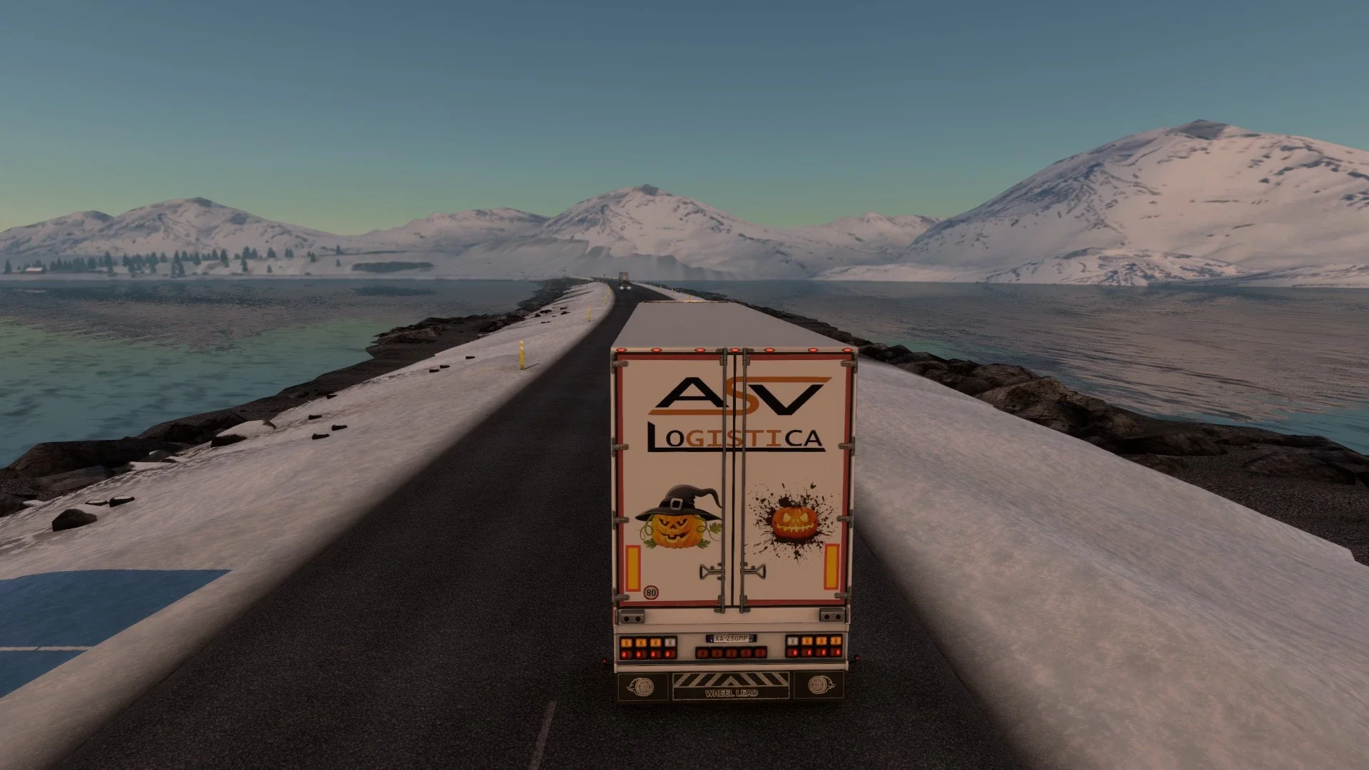 Skin for Trailer ASV LOGISTICA v1.0 4