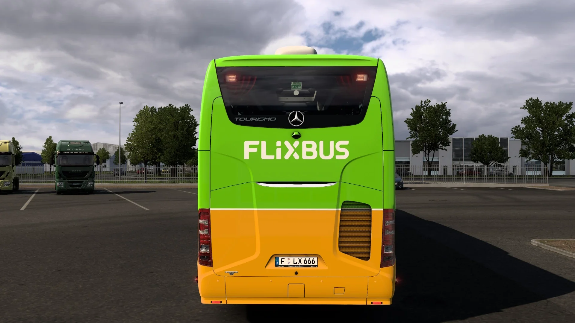 FLIXBUS-Skin for MB New Tourismo 16 RHD v1.0 2