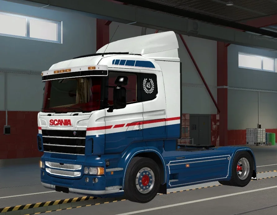 Truckstar 45years skinpack for Scania RJL v1.0 3