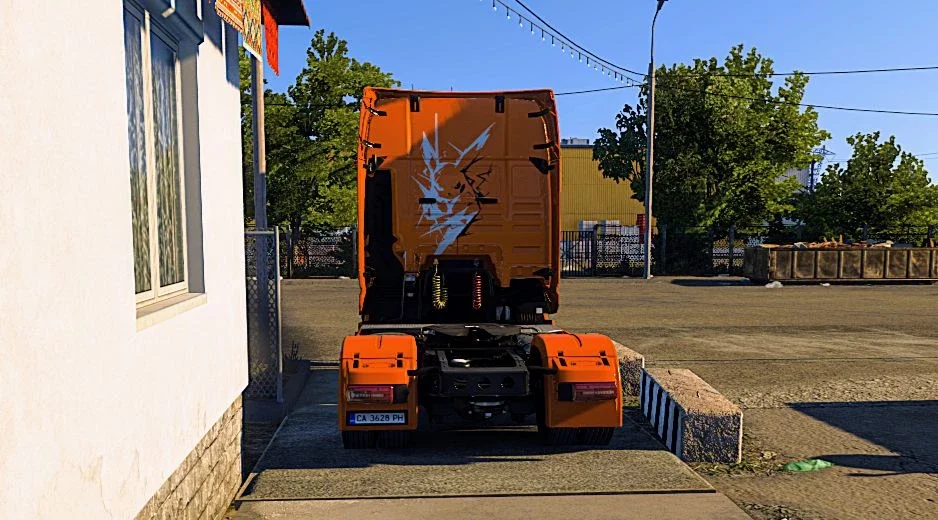 Pikachu (Aero X Fh5 cab, Scania S, MAN TGX2020) v1.0