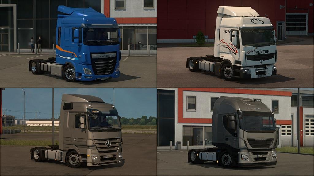 Low deck chassis addons for Schumi s trucks v 6.0