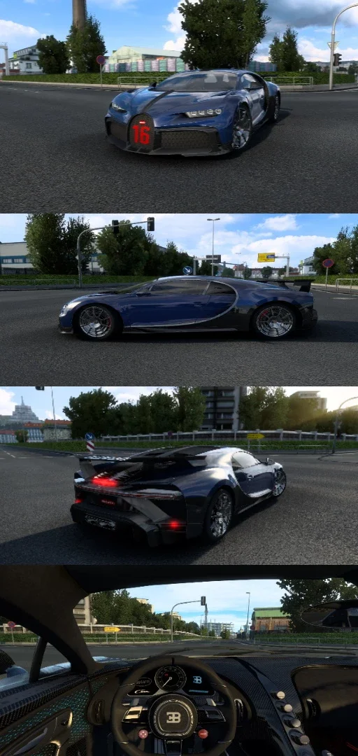 Bugatti Chiron 2021 v 2.6x 2