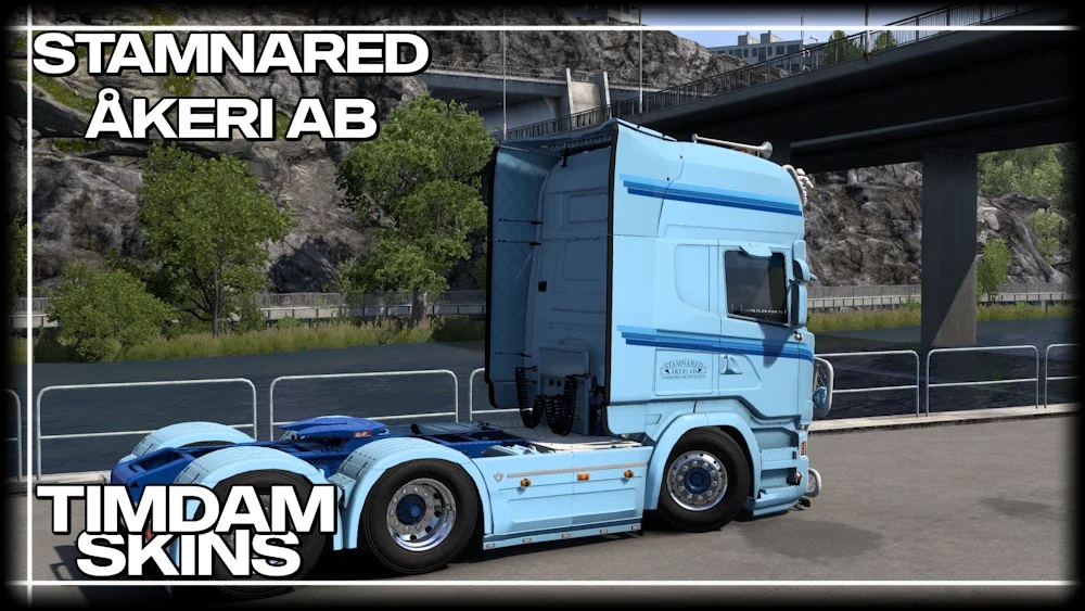 Stamnared Åkeri AB for JUseeTV Scania v1.0 2