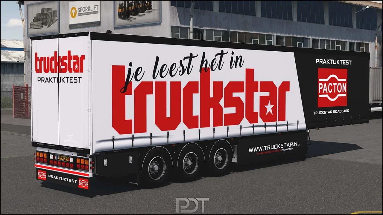 Pacton Truckstar Trailer v 8.0 2