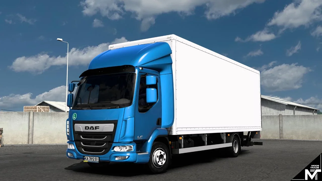 DAF LF Euro VI + Trailer v4.0 4