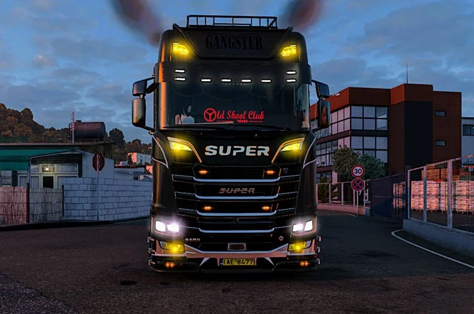 Scania S Gangster skin v1.0 3