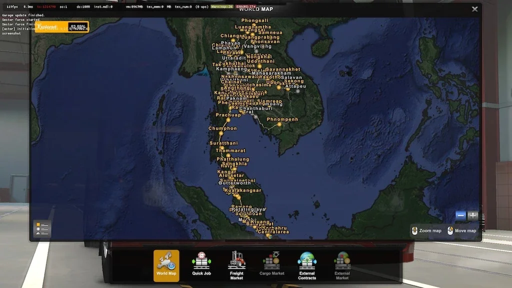 Southeast Asia Map (SEA Map) v 0.2.6.1 2
