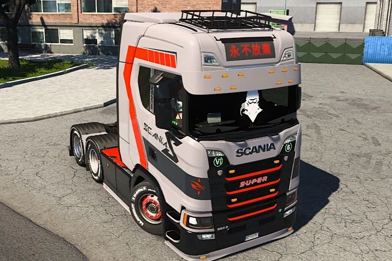 Scania S NGU 4k skin v1.0 2