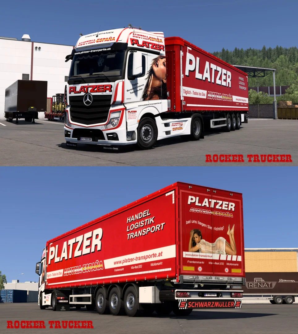 Platzer Spedition Transport Skin Pack v1.0