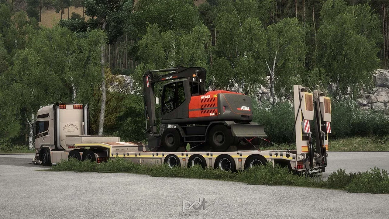 Scania R580 + Trailer Van der Heijden v 5.0 3