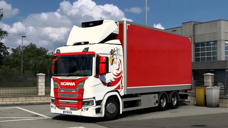Paintable Griffin for Scania P, G series v1.2 3