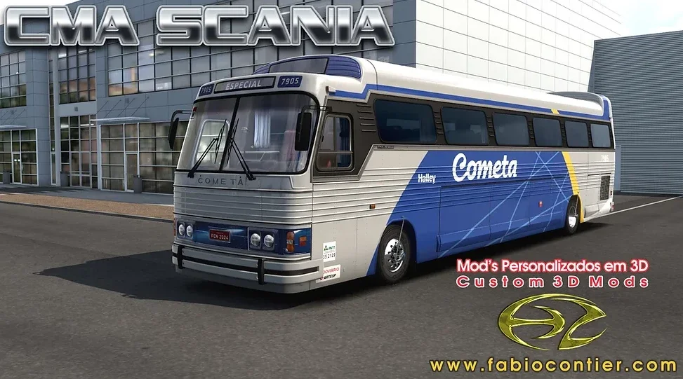 CMA SCANIA Flecha Azul VI LEITO v1.0
