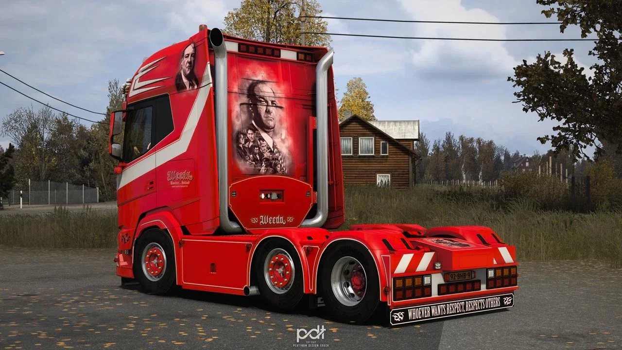 DAF XG+ 530 Weeda Sopranos + Trailer v2.0 4
