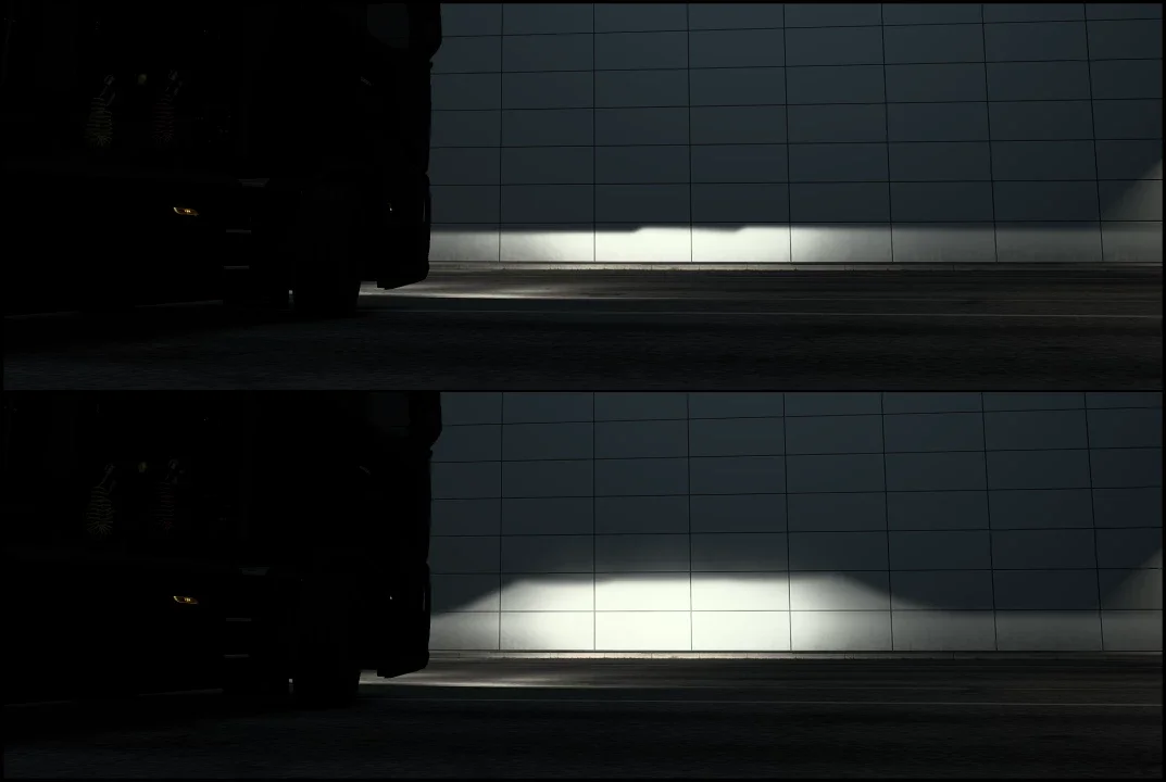 Custom Headlight for SCS Iveco S-Way v1.0 2