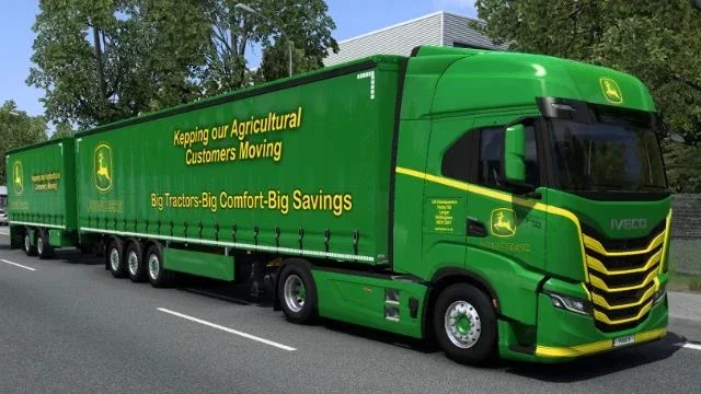 John Deere S-Way Trailer v1.0