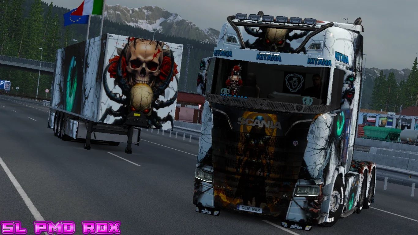 SCANIA S KITANA EYE SKIN v1.0 3