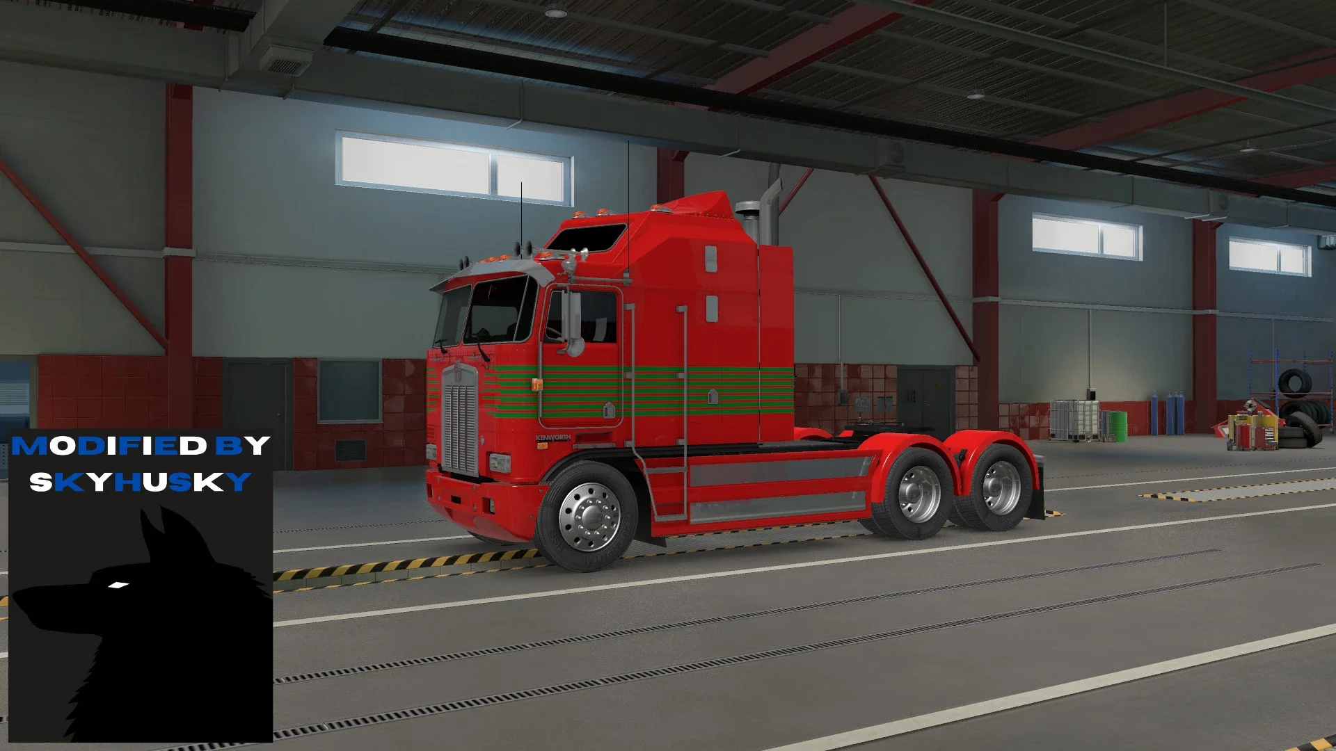 Kenworth K100E SkyHusky v1.4.5 3