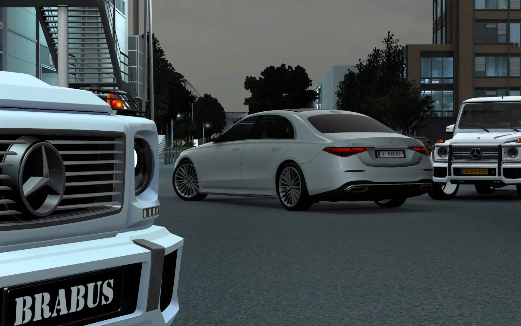 Mercedes-Benz W223 S-Class V 1.9 2