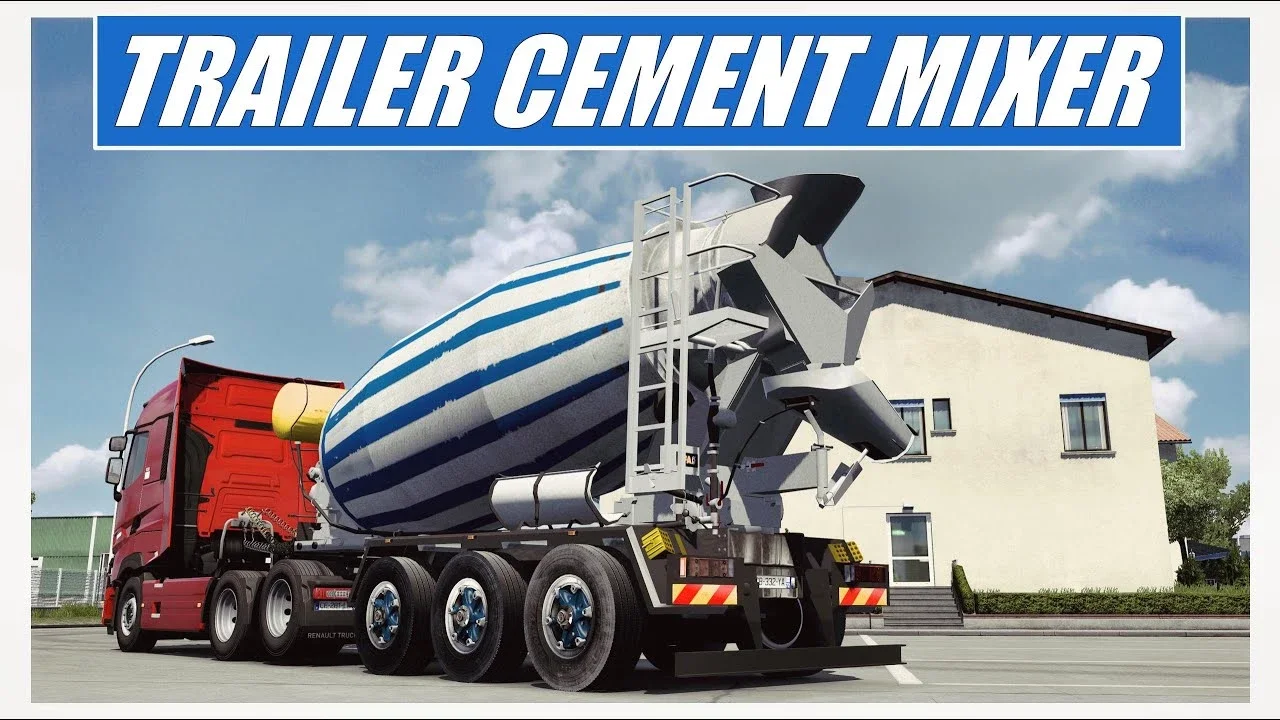 Animated Cement Mixer by Antonio62 2