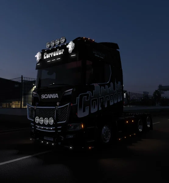 Corredor Scania Skin v1.0