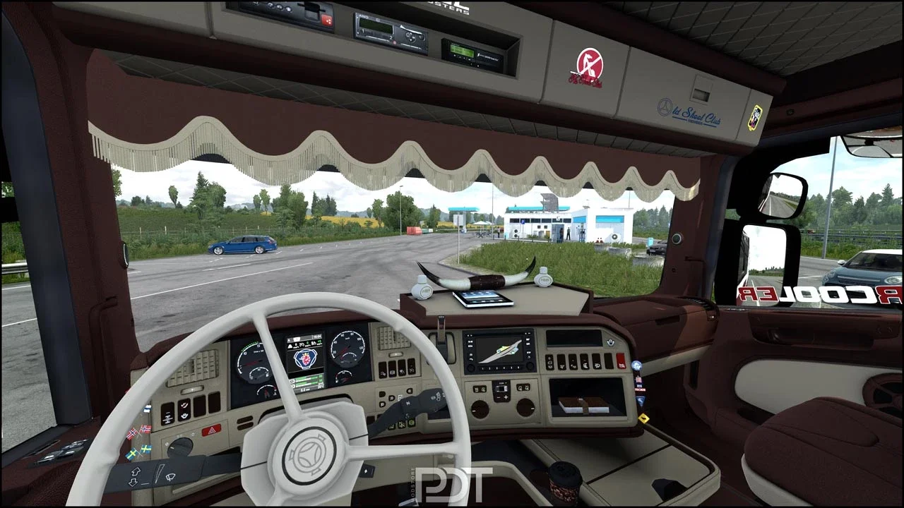 Scania R500 Evers Posthouwer + Trailer v8.0 2