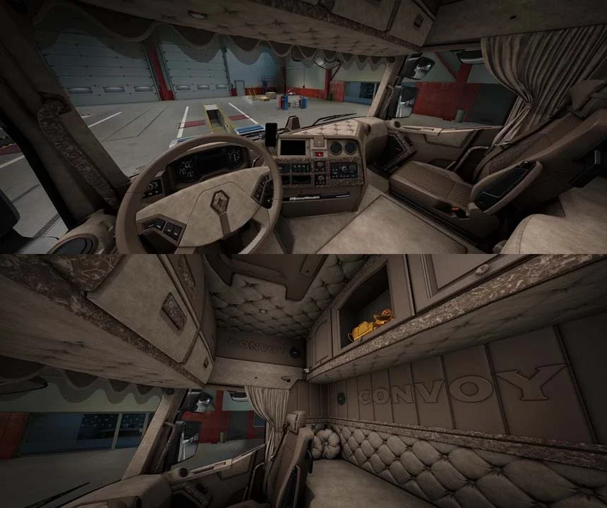 Add-On Convoy Interior Renault Range T Evo v1.4 3