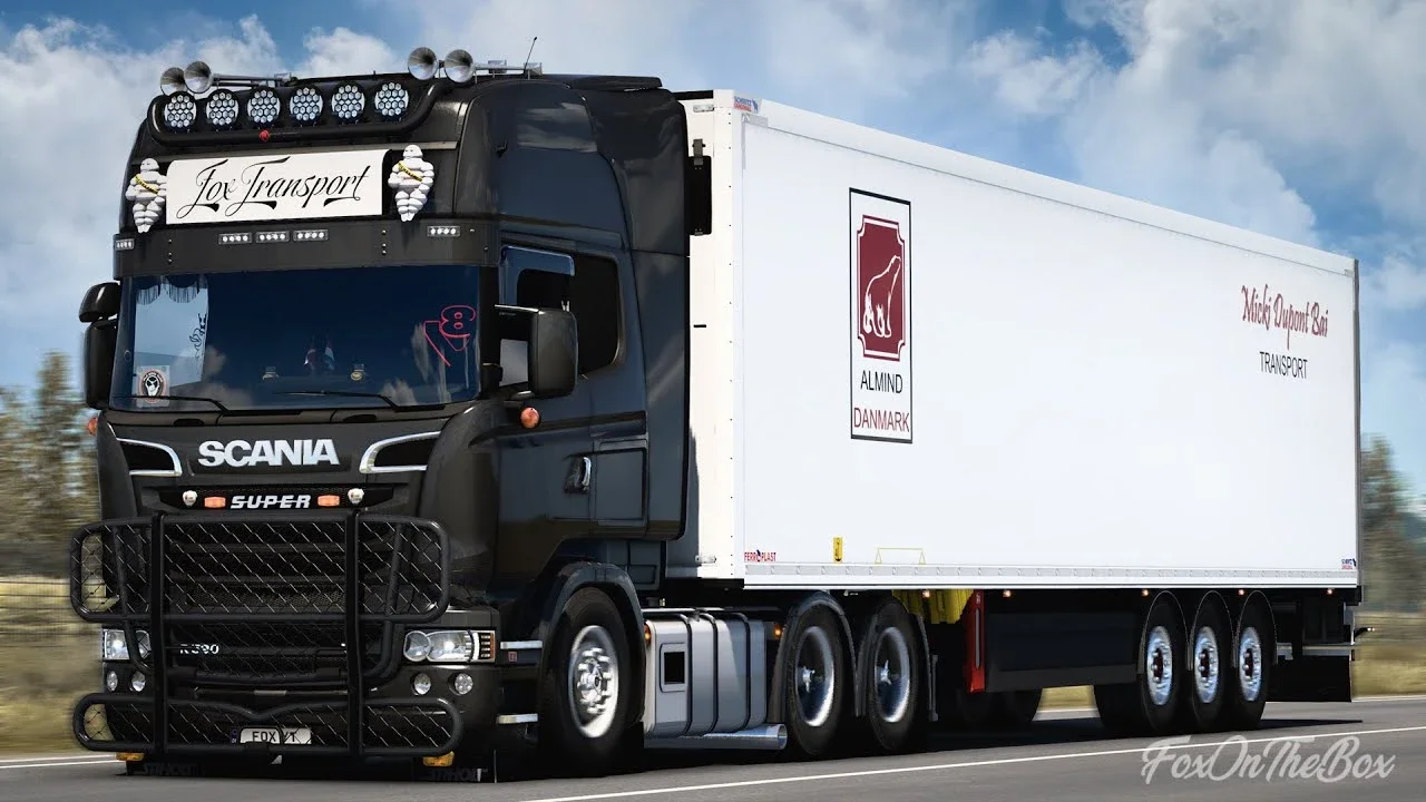 Scania V8 Open pipe sound SJ Concept v 1.1