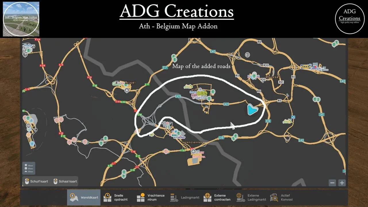 Ath Belgium Map Addon By ADG Creations v3.2 3
