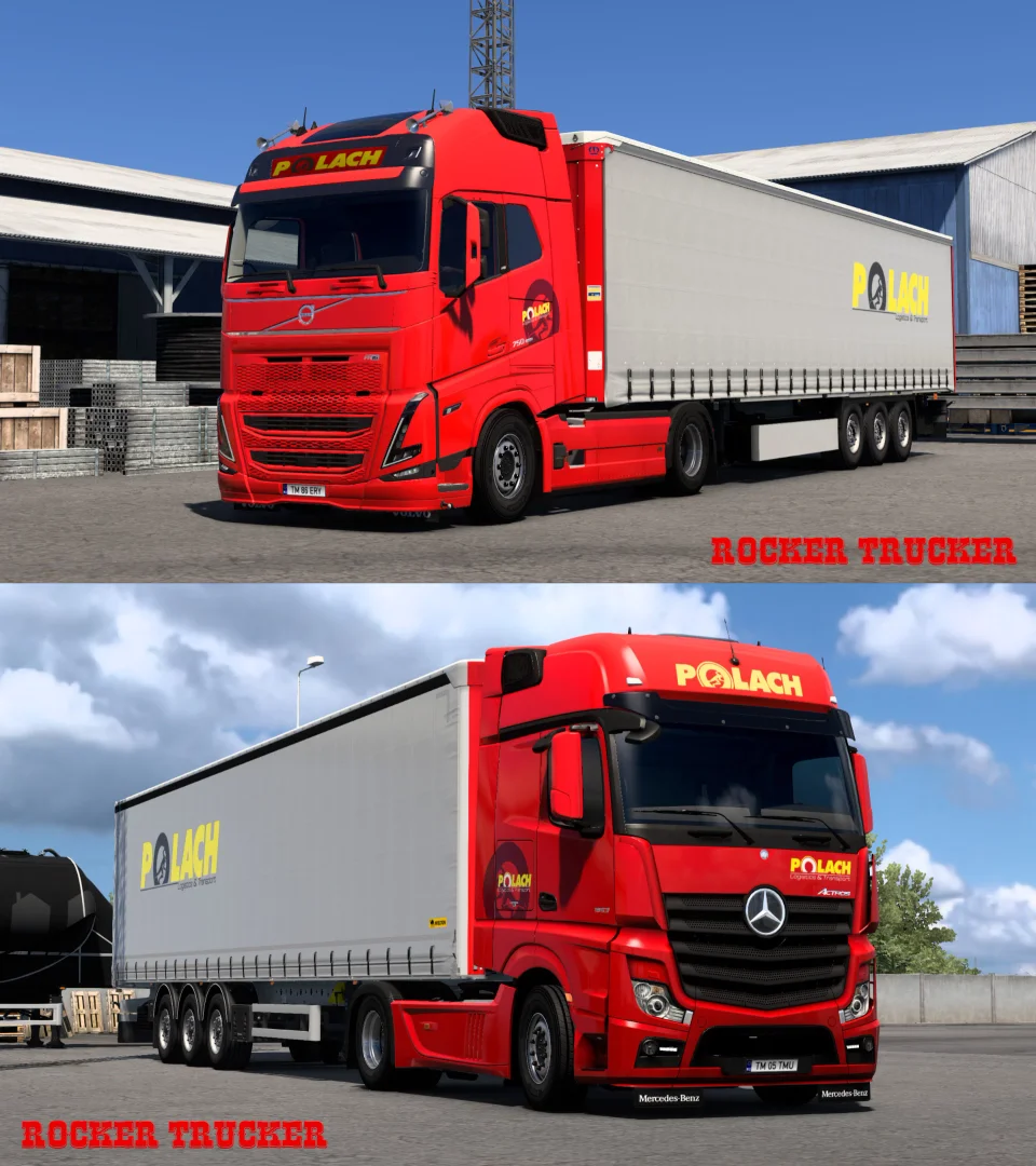 Polach Logistics Transport Skin Pack v1.0 2