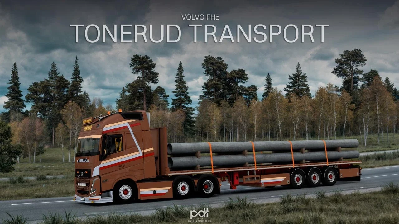 Volvo FH5 Tonerud Transport + Trailer v2.0