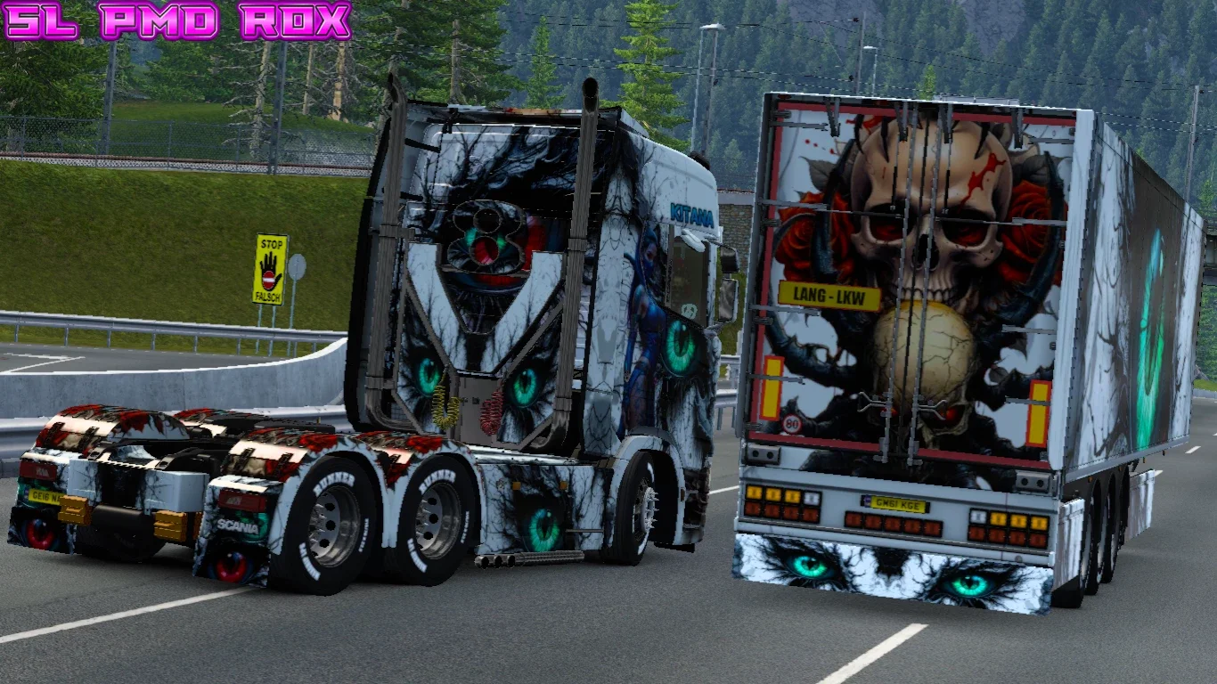 SCANIA S KITANA EYE SKIN v1.0 5