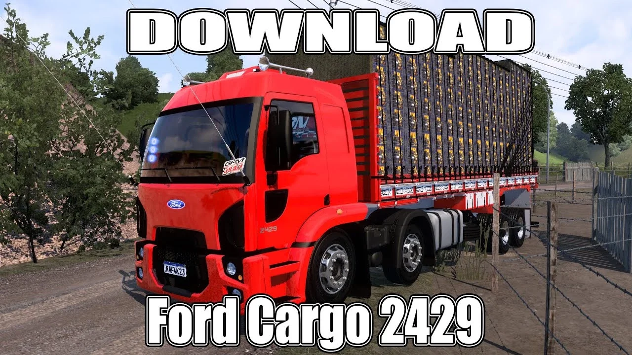 Ford Cargo 2429 Truck + Interior v 1.2 (.x)