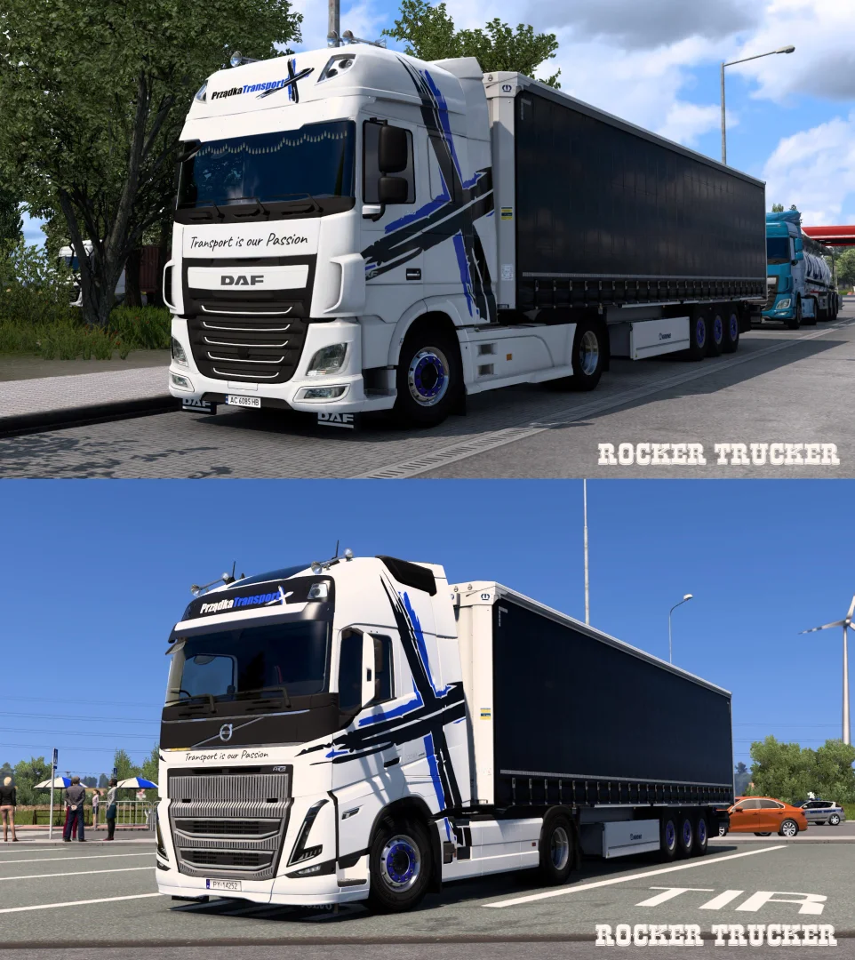 Prządka Transport Skin Pack v1.1