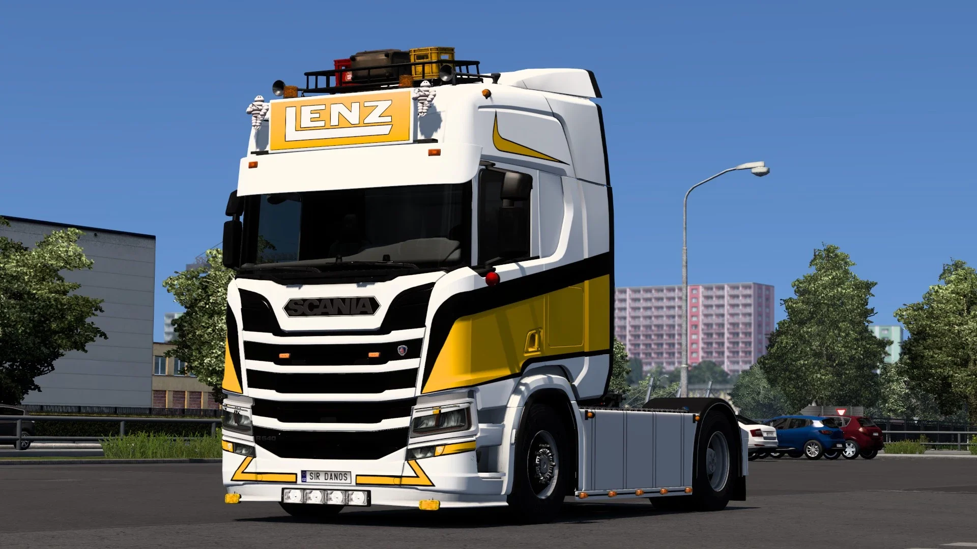 Lenz skin for NextGen Scania R and Venus lightbox v1.0 2
