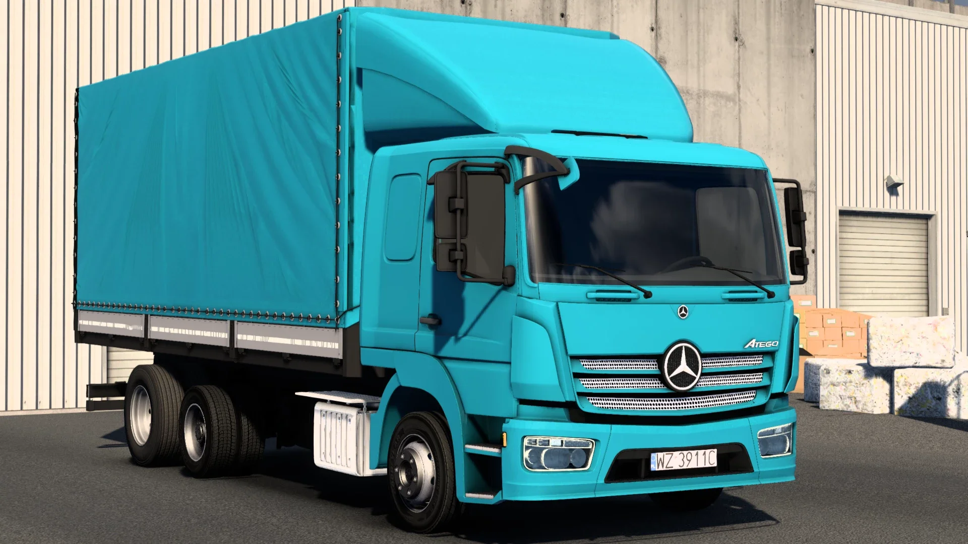 Mercedes Benz Atego MP4 v1.1 2