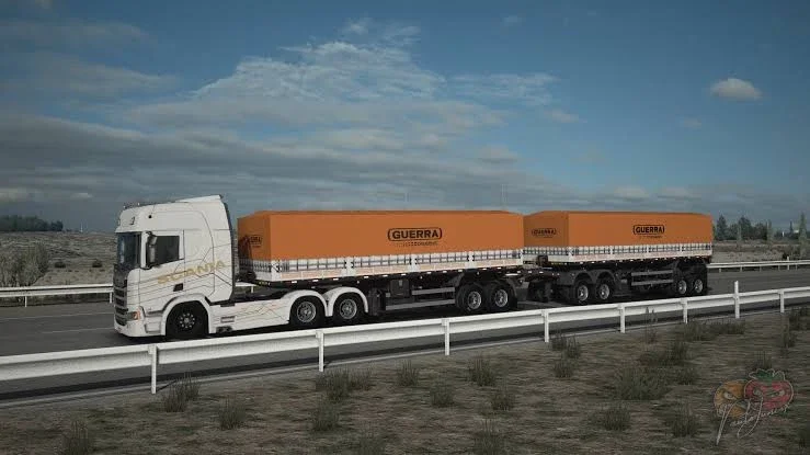 Conjunto de scania ng para rodotrem