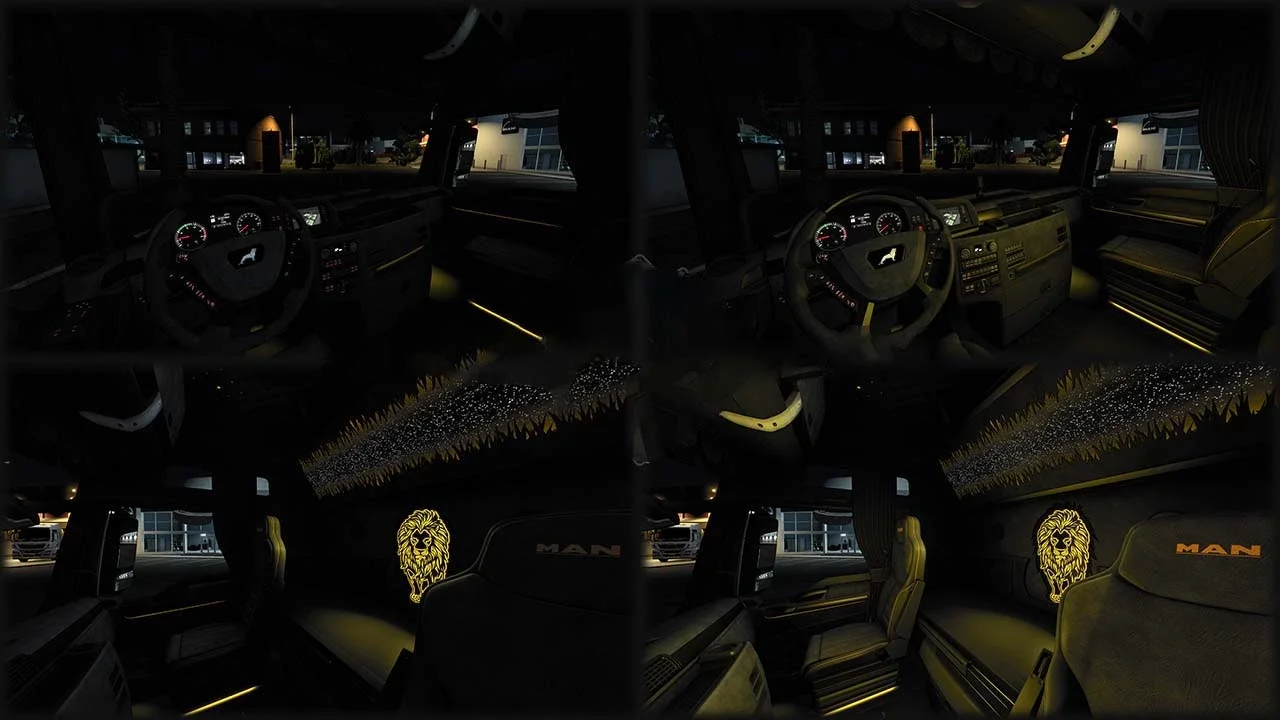 MAN TGX E6 Interior Pack v1.4