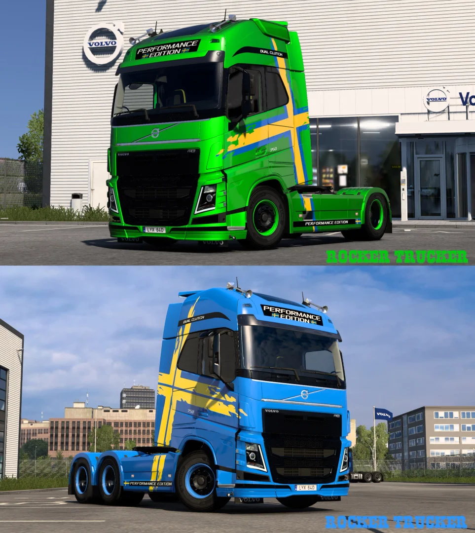 Volvo Perfomance Edition Skin Pack v1.0 2