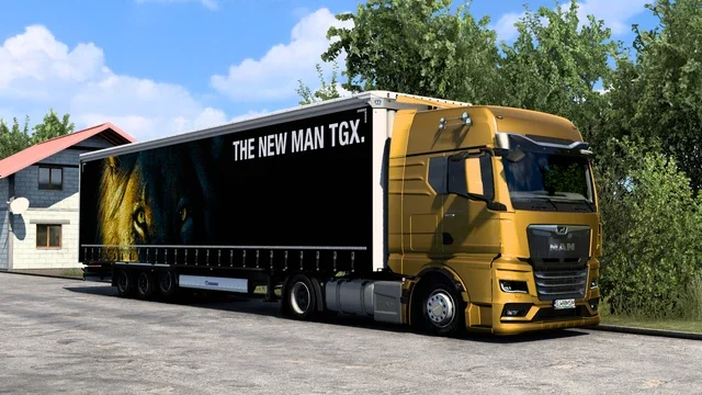 Low deck chassis for Man TGX 2020 by Sogard3 v 1.1 2