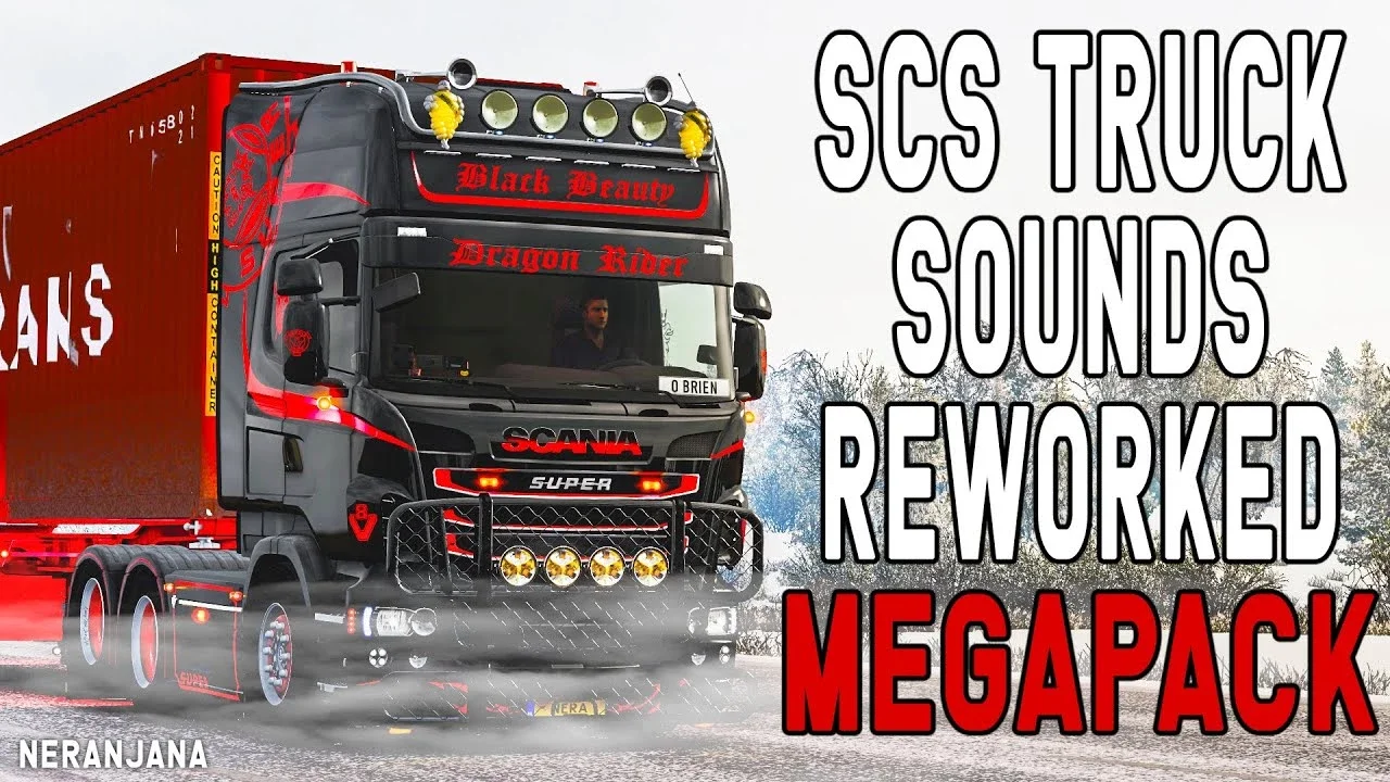 SCS Truck Sound Rework Megapack v 12.1