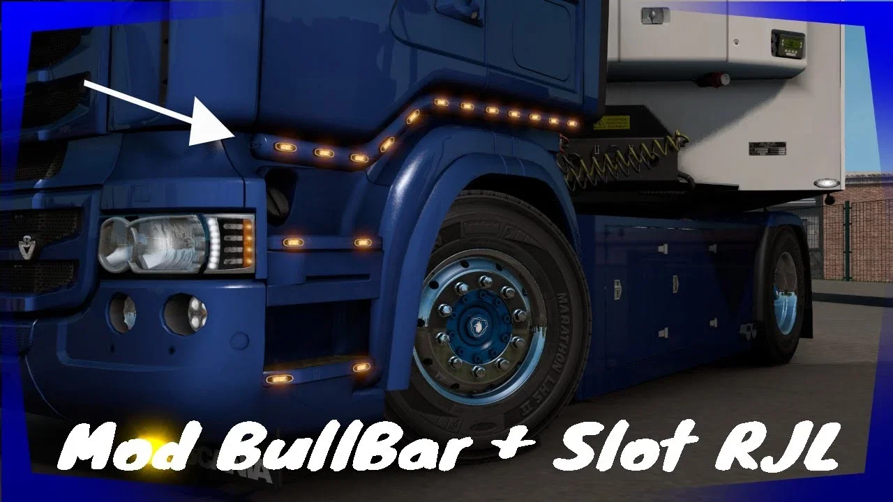 Bull Bar + slot Scania RJL upgrade 2
