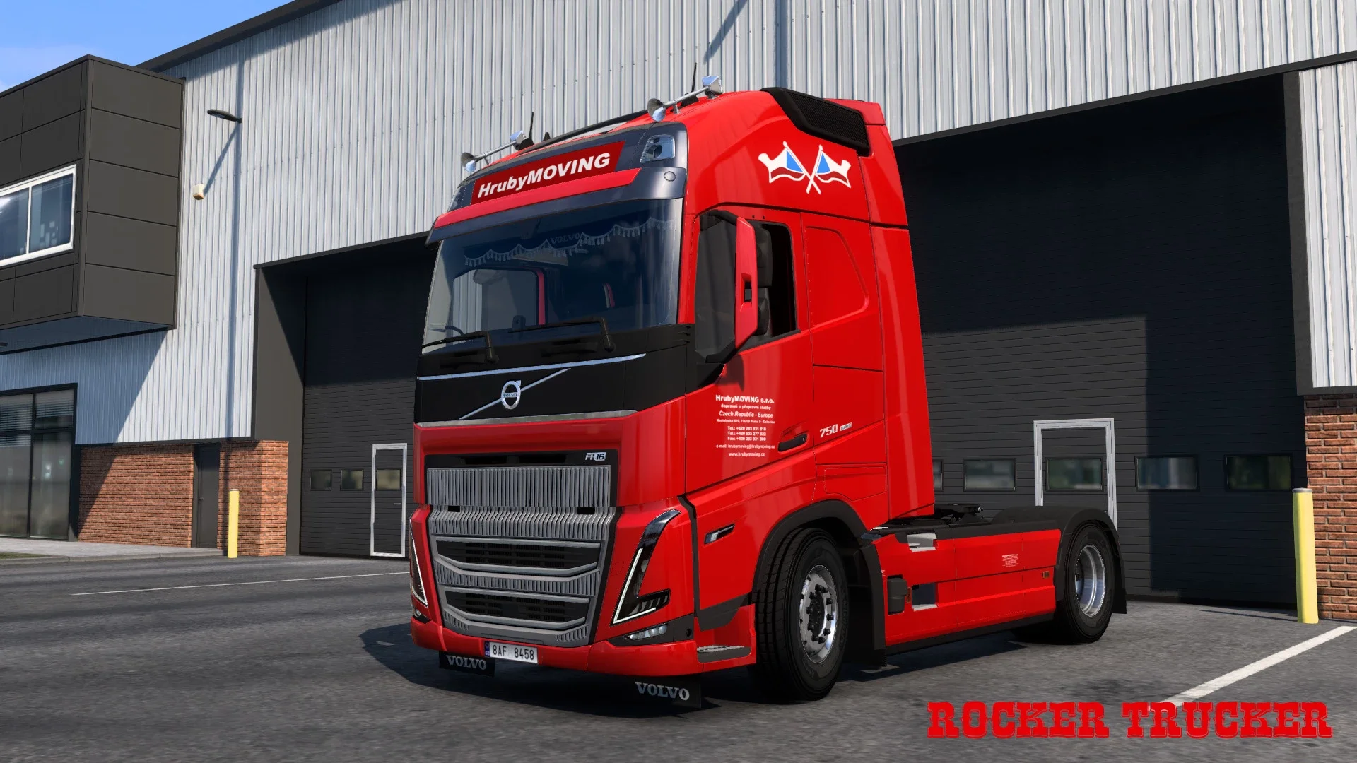 HrubyMOVING s.r.o. Skins for Volvo FH 4/5/6 v1.0