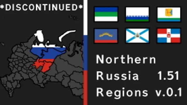 Northern Russia Regions Map *PROJECT SUSPENDED* v0.2