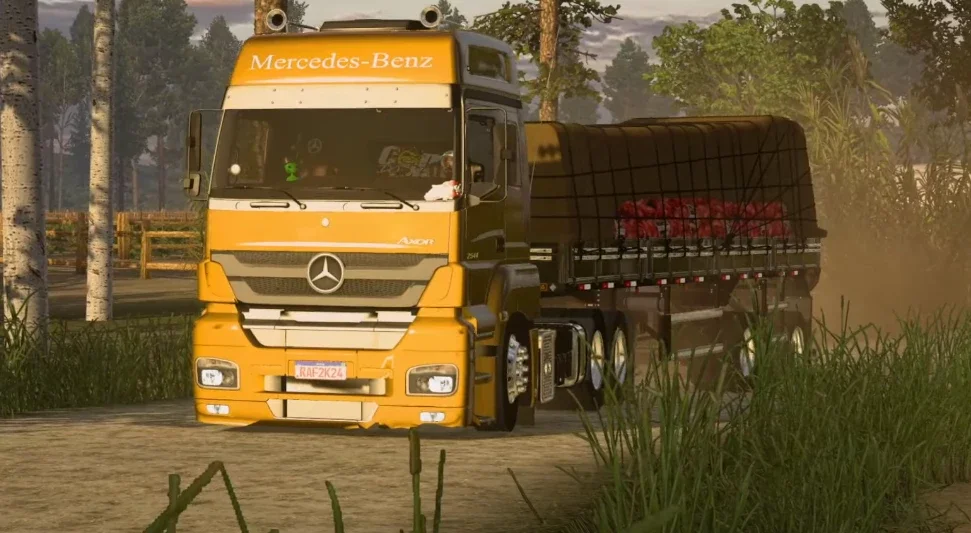 Mercedes Benz Axor 2544 + Interior v2.0