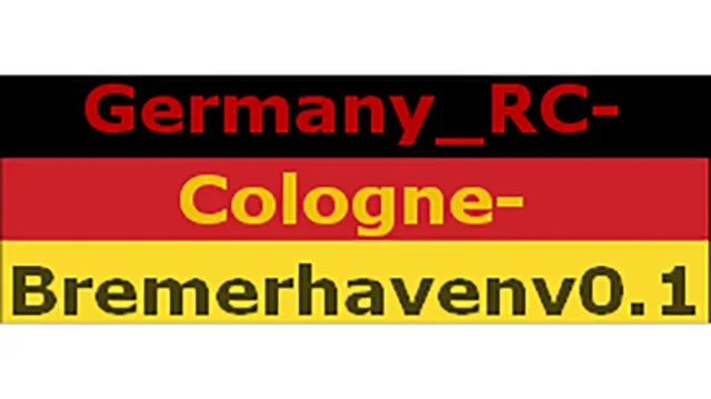 Germany RC Cologne-Bremerhaven v0.1