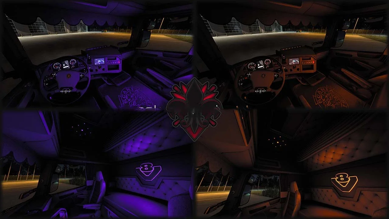 Scania RJL Interior Pack v1.5 4