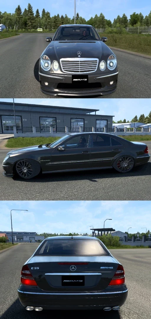 Mercedes-Benz E55 AMG (W211) v1.5 3